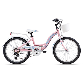 Детский велосипед 20" Bottecchia 033 CTB ALU LTWOO 6S white/pink Фото №1